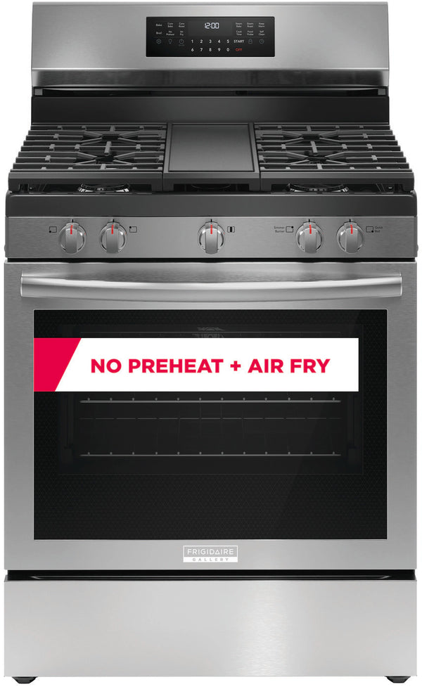 Frigidaire Gallery 30" Gas Range with No Preheat + Air Fry