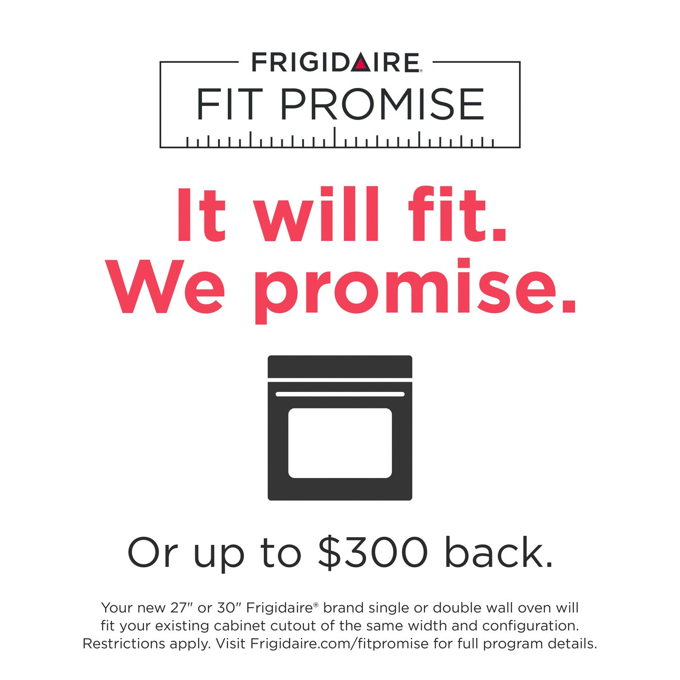 Frigidaire Gallery 27" Double Electric Wall Oven with 15+ Ways To Cook