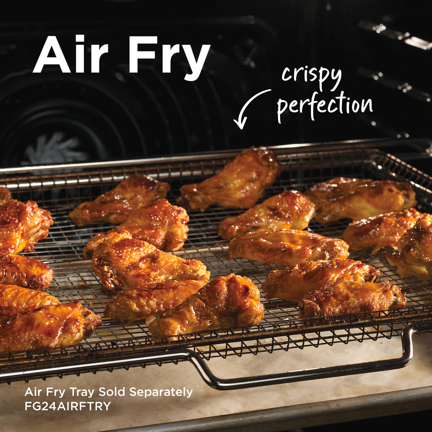 Frigidaire Gallery 24" Single Electric Wall Oven with Air Fry