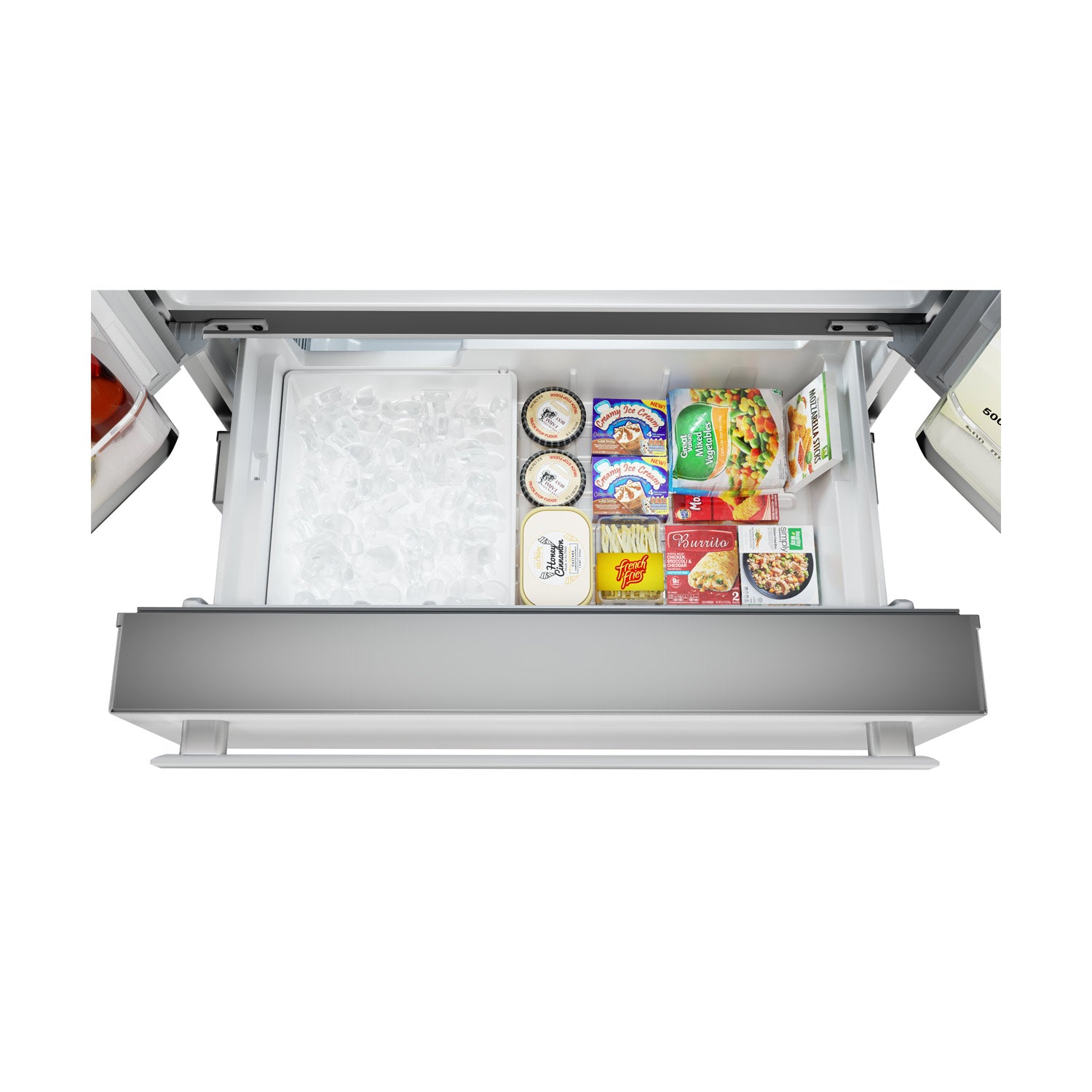 Sharp French 4-Door Counter-Depth Refrigerator (SJG2351FS)