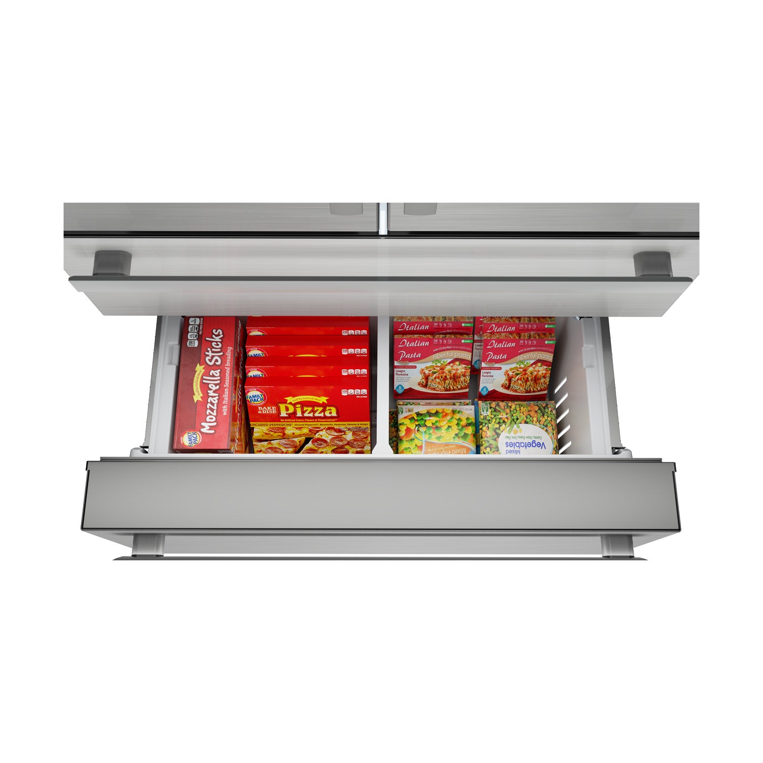 Sharp French 4-Door Counter-Depth Refrigerator (SJG2351FS)