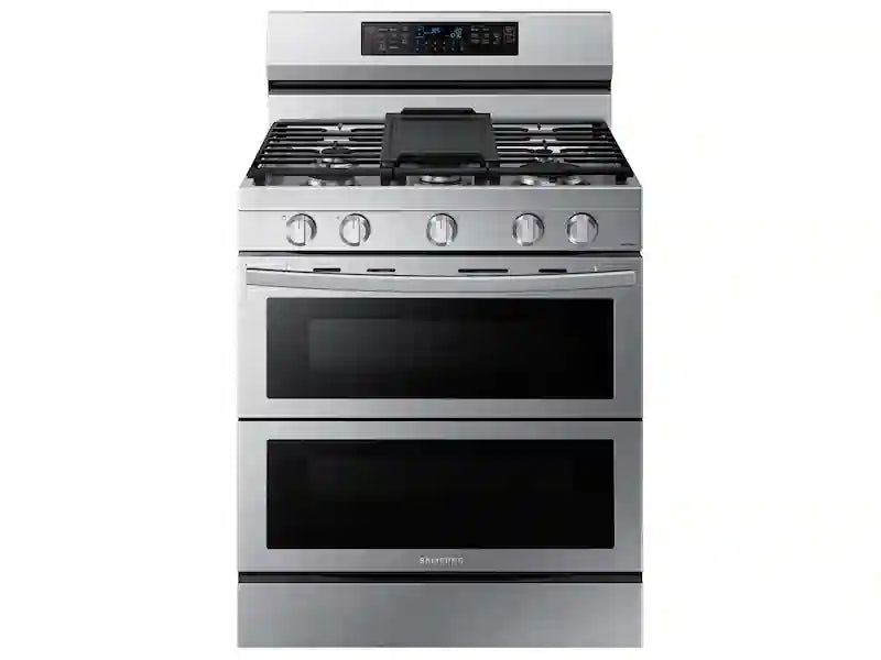 6.0 cu. ft. Smart Freestanding Gas Range with Flex Duo™ & Air Fry in Black Stainless Steel