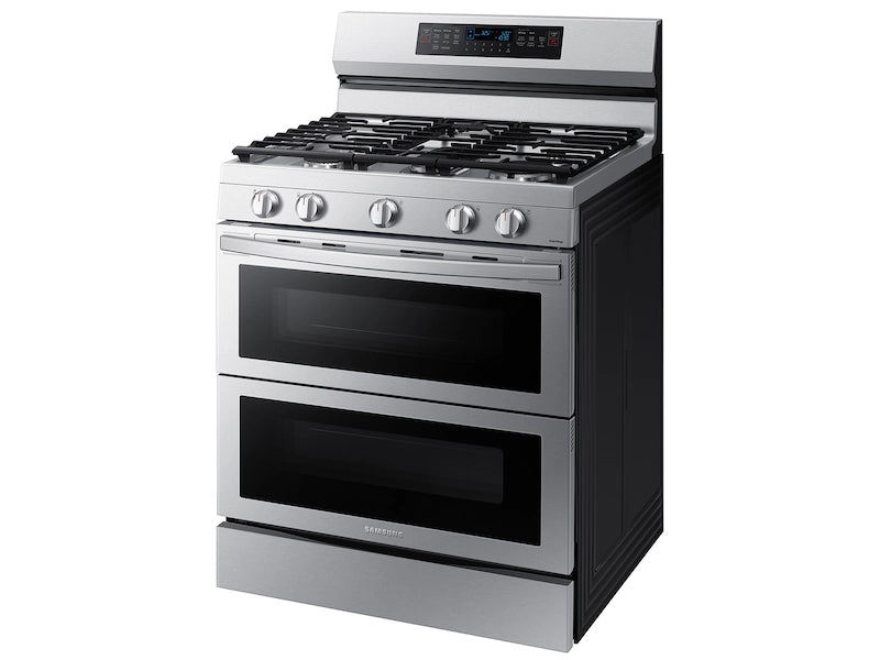 6.0 cu. ft. Smart Freestanding Gas Range with Flex Duo™ & Air Fry in Black Stainless Steel
