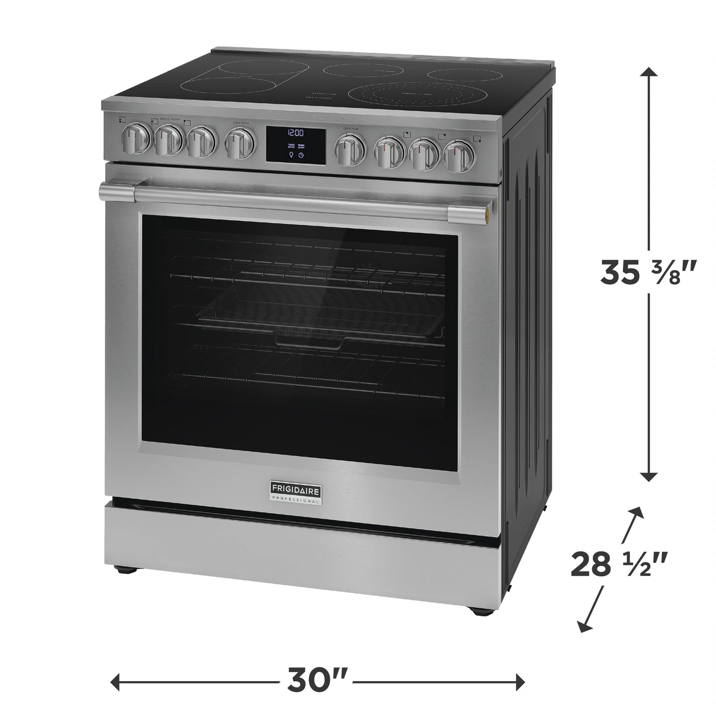 Frigidaire Professional 30" Electric Range with No Preheat + Air Fry