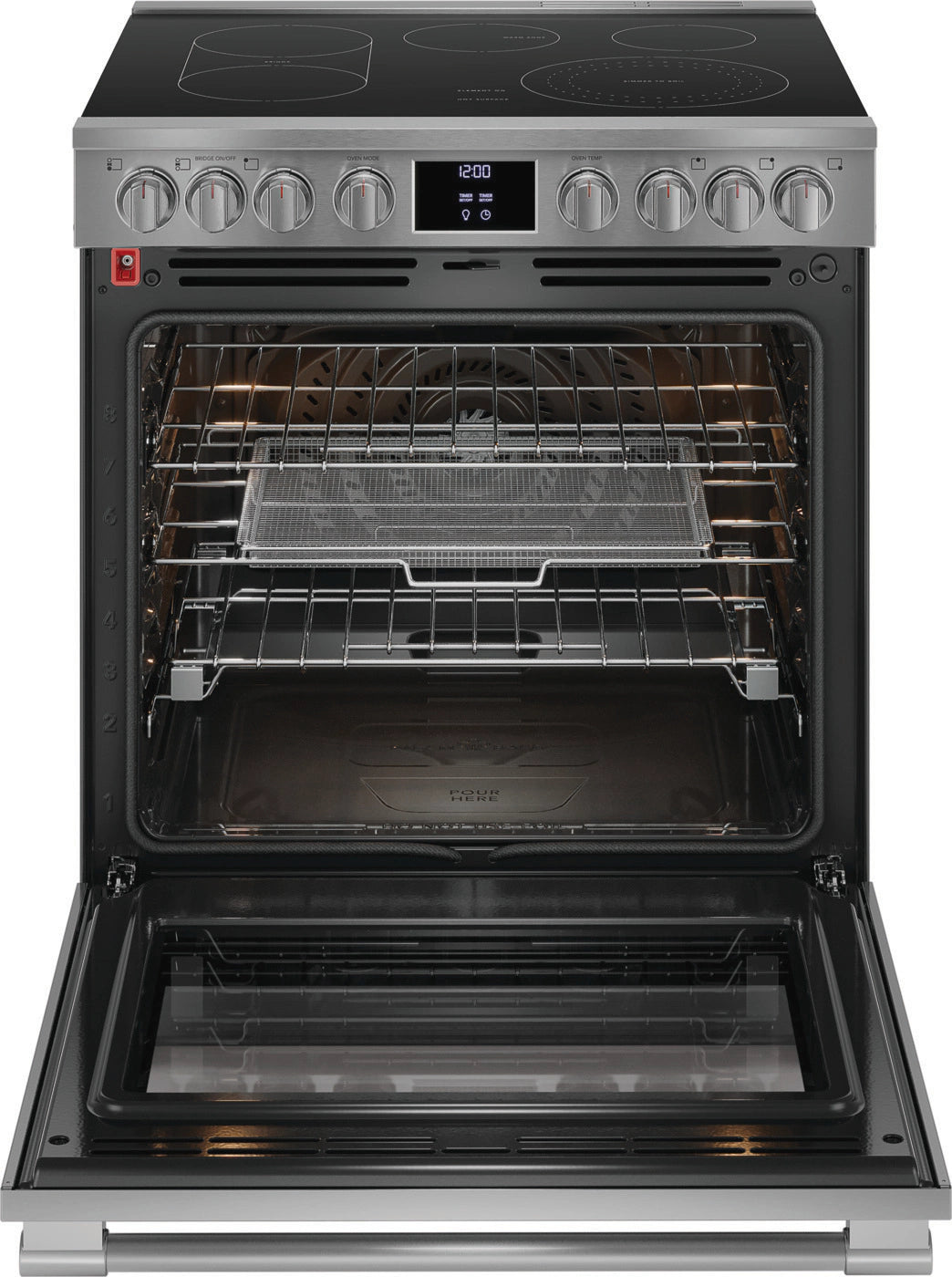 Frigidaire Professional 30" Electric Range with No Preheat + Air Fry