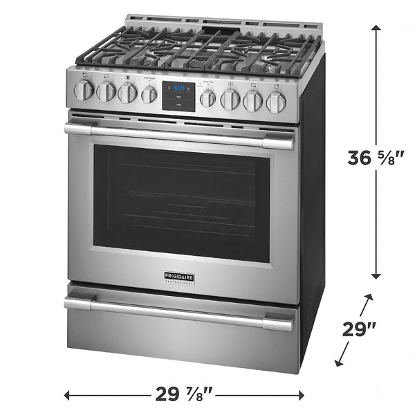 Frigidaire Professional 30" Gas Range with Air Fry