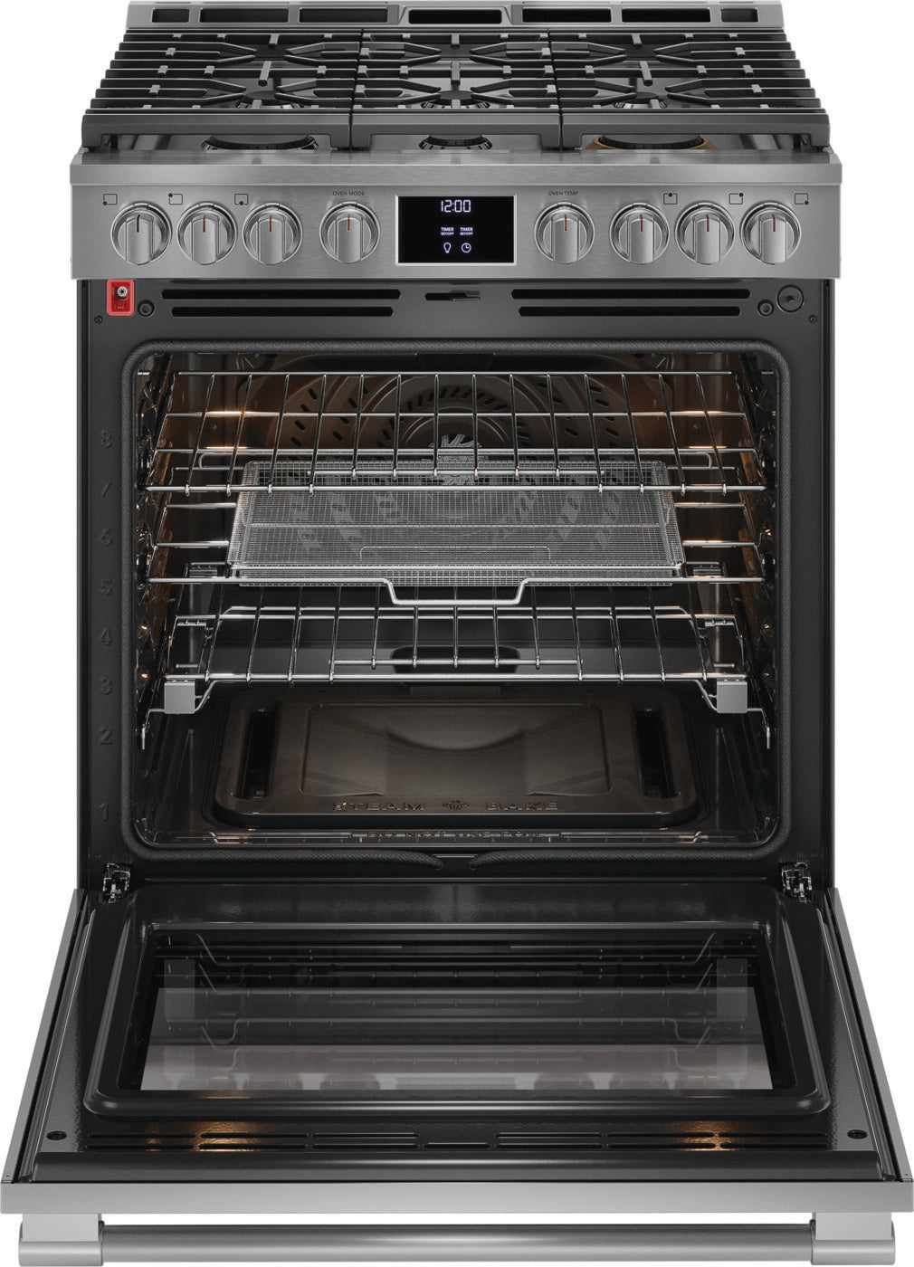 Frigidaire Professional 30" Gas Range with No Preheat + Air Fry