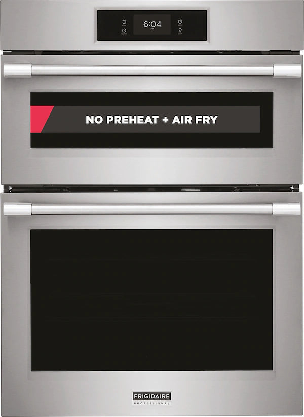 Frigidaire Professional 30" Electric Wall Oven and Microwave Combination with No Preheat + Air Fry