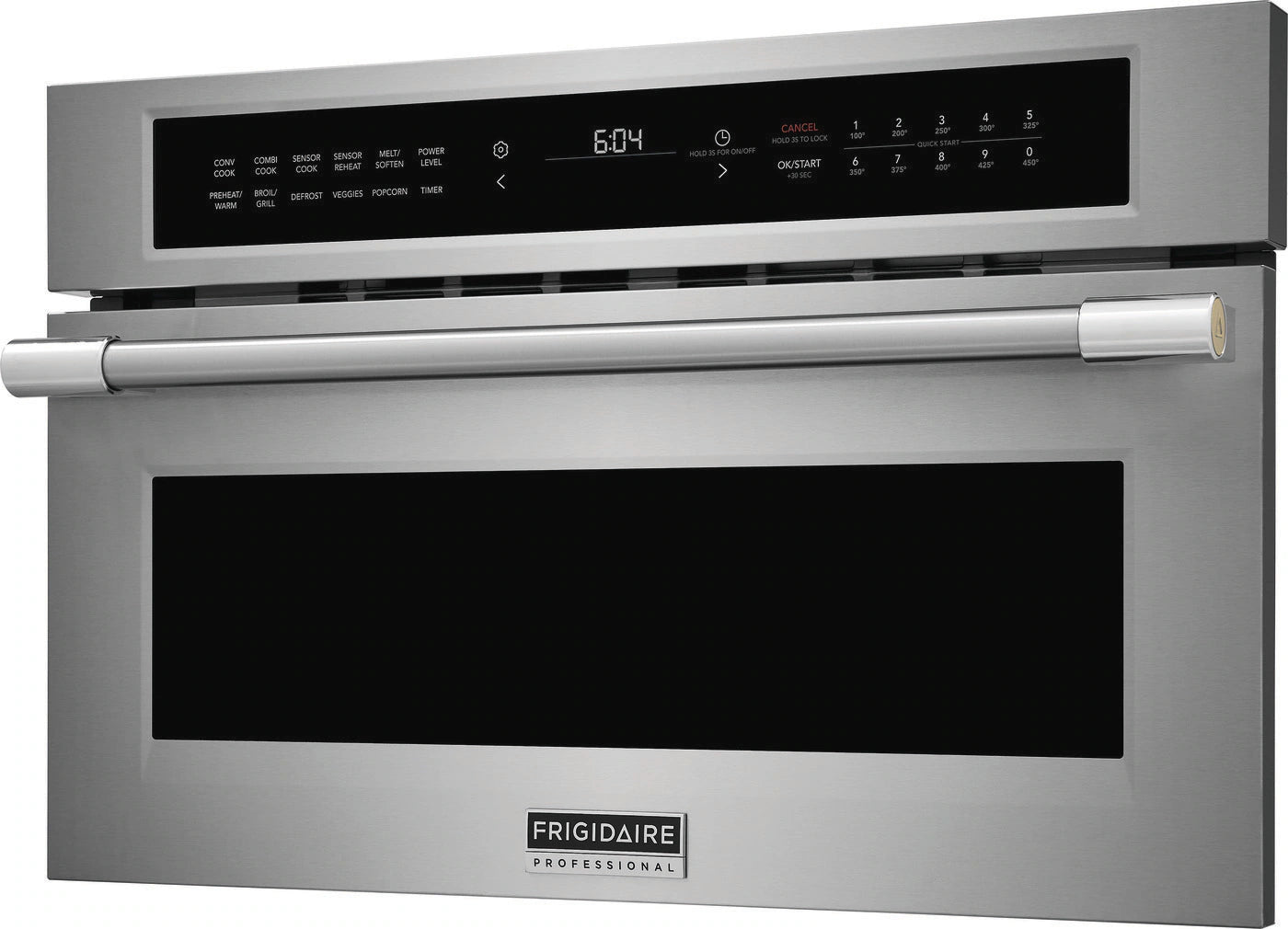 Frigidaire Professional 30" Built-In Convection Microwave Oven with Drop-Down Door