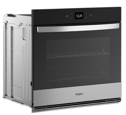 -4.3 Cu. Ft. Single Wall Oven with Air Fry When Connected