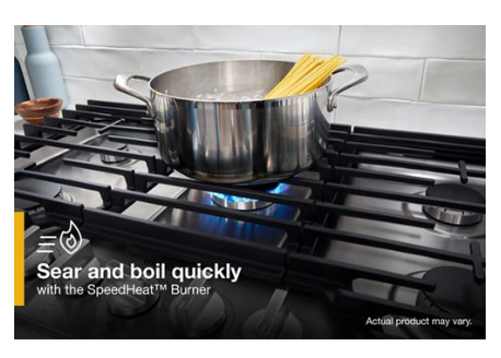 30-inch Gas Cooktop with EZ-2-Lift™ Hinged Cast-Iron Grates