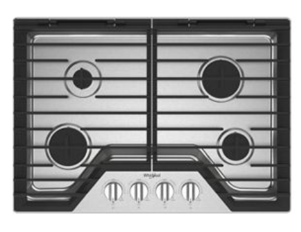 30-inch Gas Cooktop with EZ-2-Lift™ Hinged Cast-Iron Grates