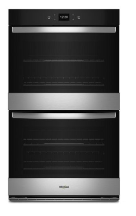 8.6 Total Cu. Ft. Double Wall Oven with Air Fry When Connected