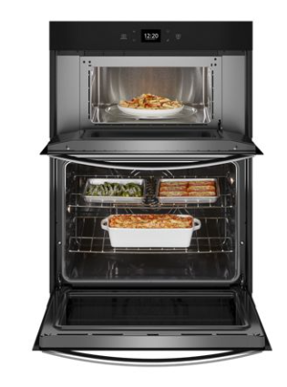 5.7 Total Cu. Ft. Combo Wall Oven with Air Fry When Connected