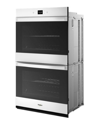 8.6 Total Cu. Ft. Double Wall Oven with Air Fry When Connected