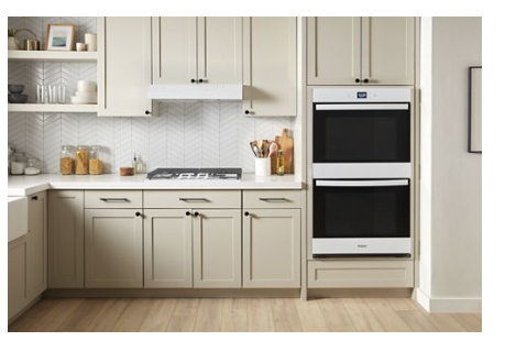 8.6 Total Cu. Ft. Double Wall Oven with Air Fry When Connected