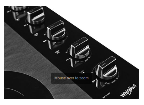 30-inch Electric Ceramic Glass Cooktop with Two Dual Radiant Elements
