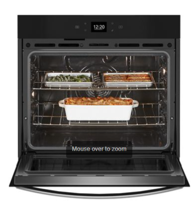 -4.3 Cu. Ft. Single Wall Oven with Air Fry When Connected