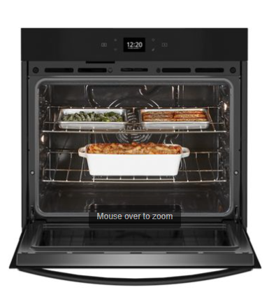 -4.3 Cu. Ft. Single Wall Oven with Air Fry When Connected