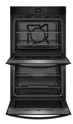 8.6 Total Cu. Ft. Double Wall Oven with Air Fry When Connected