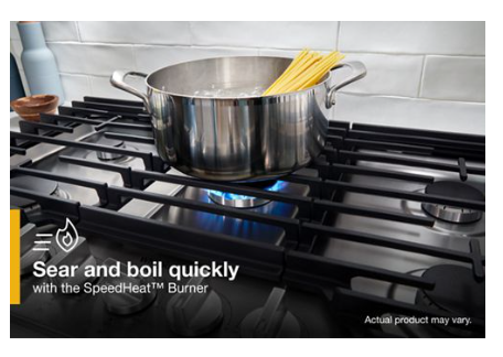 30-inch Gas Cooktop with EZ-2-Lift™ Hinged Cast-Iron Grates