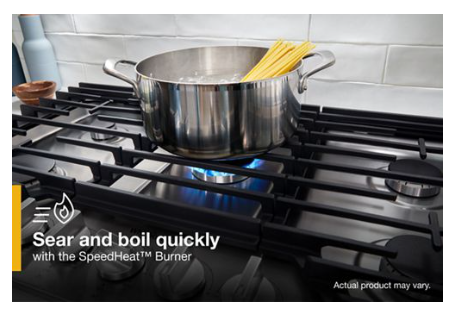 30-inch Gas Cooktop with Fifth Burner
