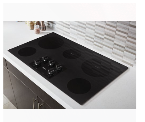 36-inch Electric Ceramic Glass Cooktop with Dual Radiant Element