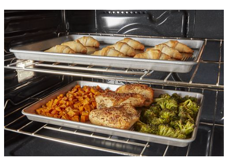 5.7 Total Cu. Ft. Combo Wall Oven with Air Fry When Connected