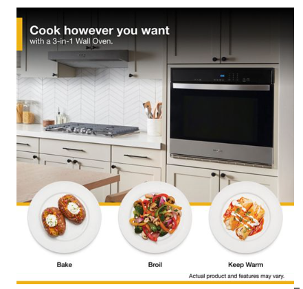 5.0 Cu. Ft. Single Self-Cleaning Wall Oven