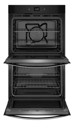 8.6 Total Cu. Ft. Double Wall Oven with Air Fry When Connected