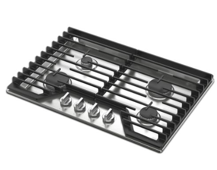 30-inch Gas Cooktop with EZ-2-Lift™ Hinged Cast-Iron Grates