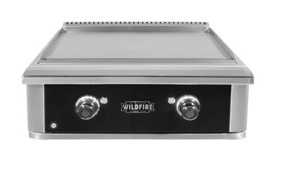 Wildfire Ranch PRO 30-Inch Black 304 SS Natural Gas Griddle - WF-PRO30GRD-RH-NG