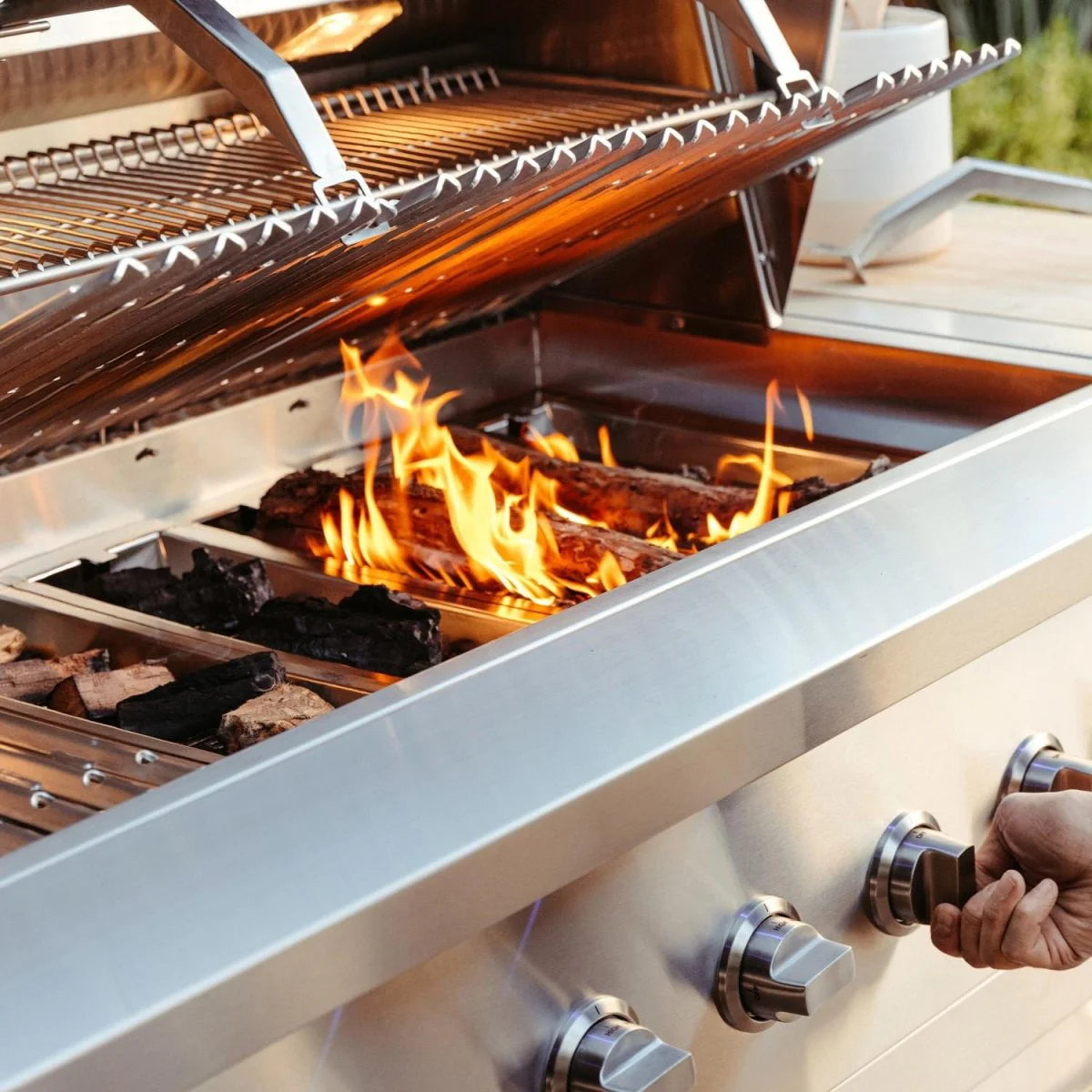 AMG Encore 54-Inch Built-In Hybrid Grill