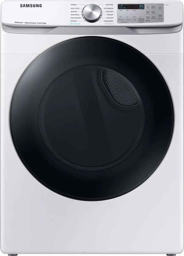 7.5 cu. ft. Smart Electric Dryer with Steam Sanitize+ in White