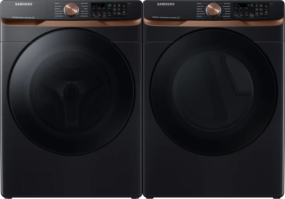 7.5 cu. ft. Smart Electric Dryer with Steam Sanitize+ and Sensor Dry in Brushed Black