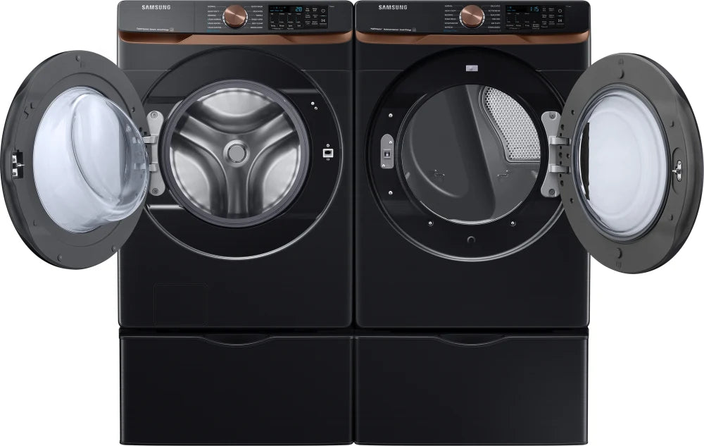 7.5 cu. ft. Smart Electric Dryer with Steam Sanitize+ and Sensor Dry in Brushed Black