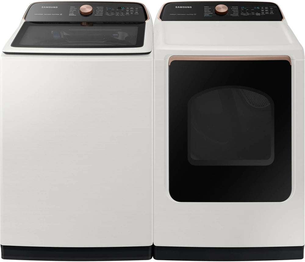 7.4 cu. ft. Smart Electric Dryer with Steam Sanitize+ in Ivory