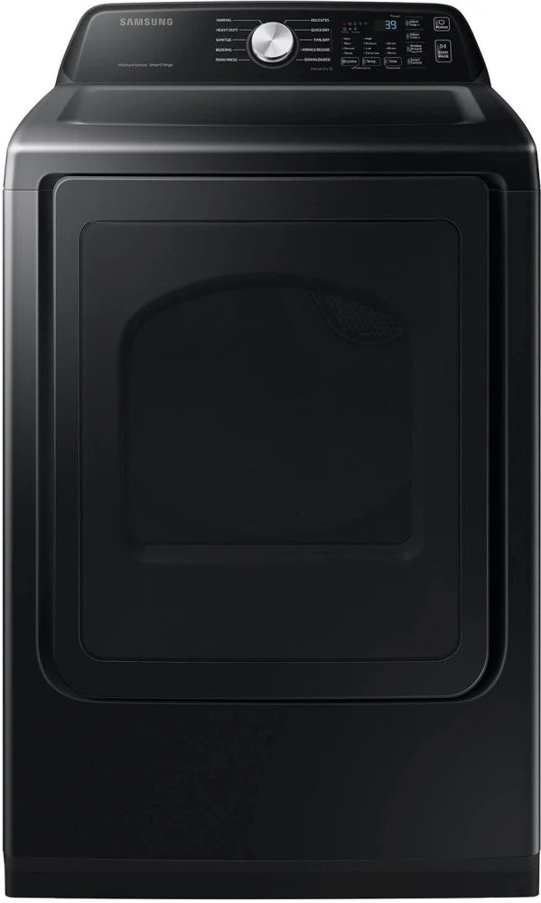 7.4 cu. ft. Smart Gas Dryer with Sensor Dry in Brushed Black