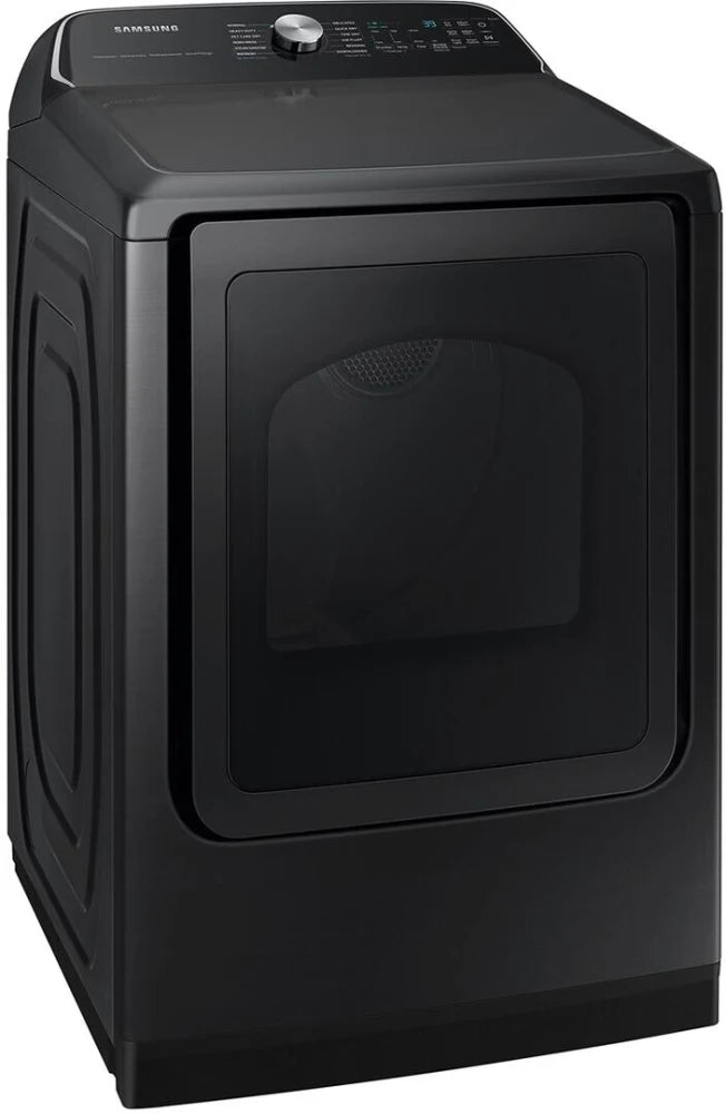7.4 cu. ft. Smart Gas Dryer with Steam Sanitize+ in Brushed Black