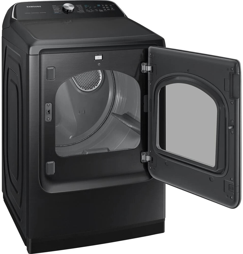 7.4 cu. ft. Smart Electric Dryer with Steam Sanitize+ in Brushed Black