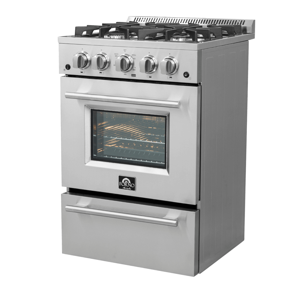 FORNO Breno 24″ Freestanding Gas Range