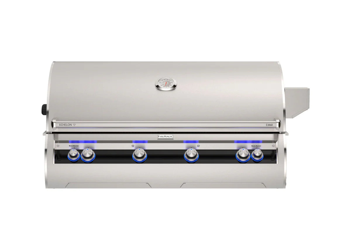 Fire Magic Echelon Diamond 48" Built-In Grill with Rotisserie and Analog Thermometer / E1060i-9EAN(P), E1060i-9LAN(P), E1060i-9EAN(P)-W, E1060i-9LAN(P)-W