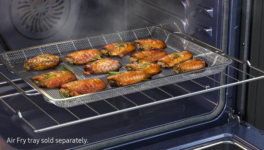 6.3 cu. ft. Smart Freestanding Electric Range with No-Preheat Air Fry & Convection in Black Stainless Steel
