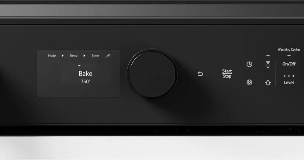 Bespoke 6.3 cu. ft. Smart Slide-In Electric Range with Air Sous Vide & Air Fry in White Glass