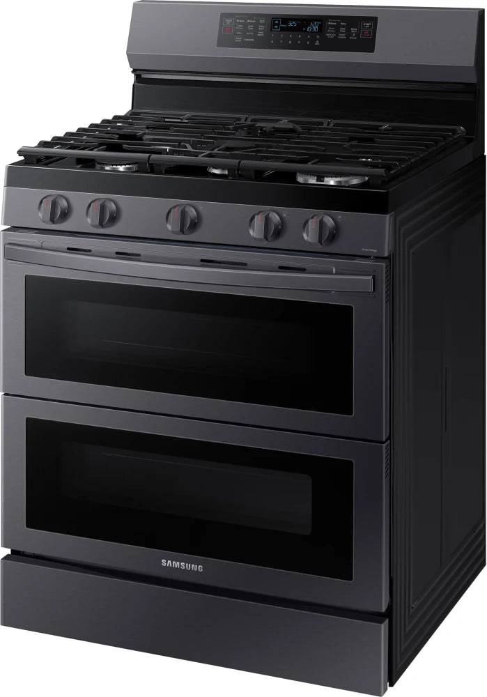 6.0 cu. ft. Smart Freestanding Gas Range with Flex Duo™ & Air Fry in Black Stainless Steel