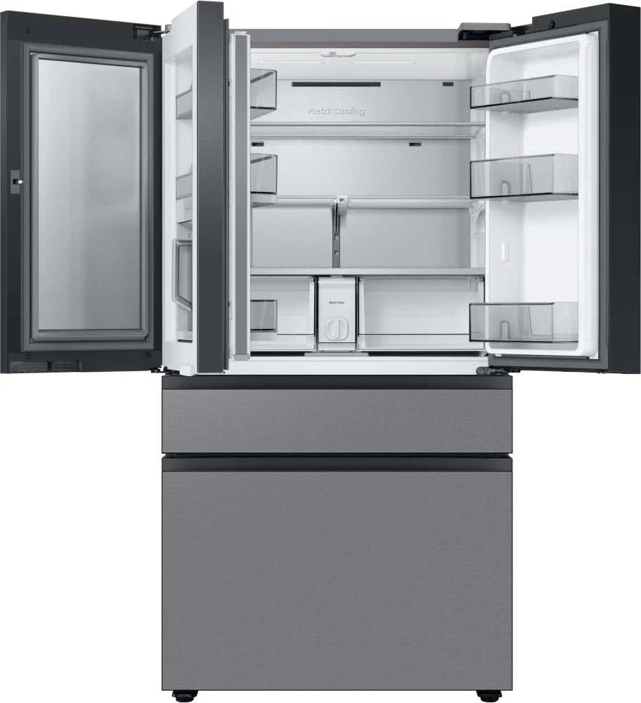 Bespoke 4-Door French Door Refrigerator (23 cu. ft.) with Beverage Center™ in Stainless Steel