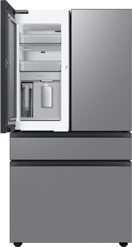 Bespoke 4-Door French Door Refrigerator (23 cu. ft.) with Beverage Center™ in Stainless Steel