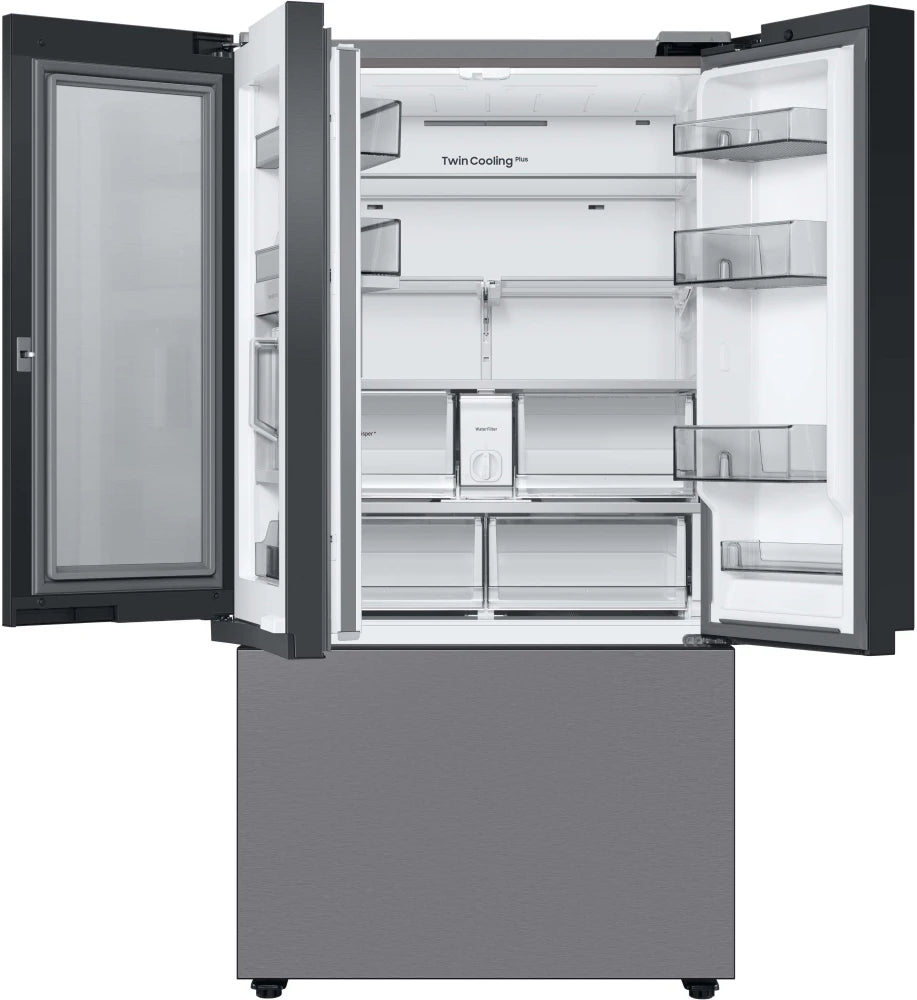 Bespoke 3-Door French Door Refrigerator (24 cu. ft.) with Beverage Center™ in Stainless Steel