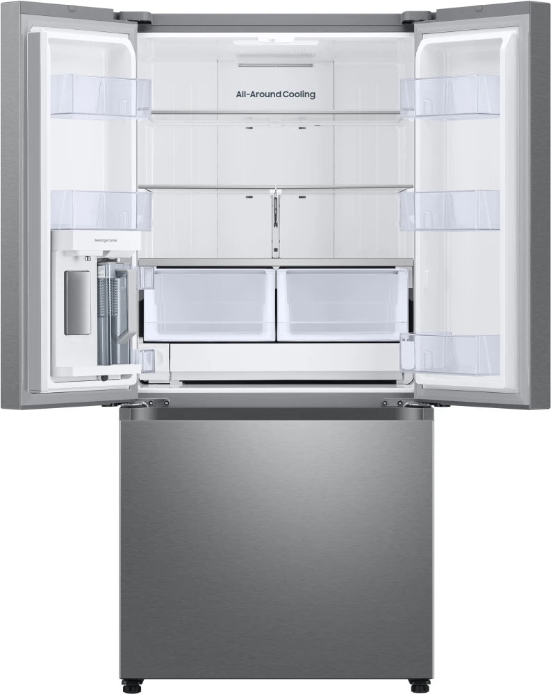 25 cu. ft. 33" 3-Door French Door Refrigerator with Beverage Center™ in Stainless Steel