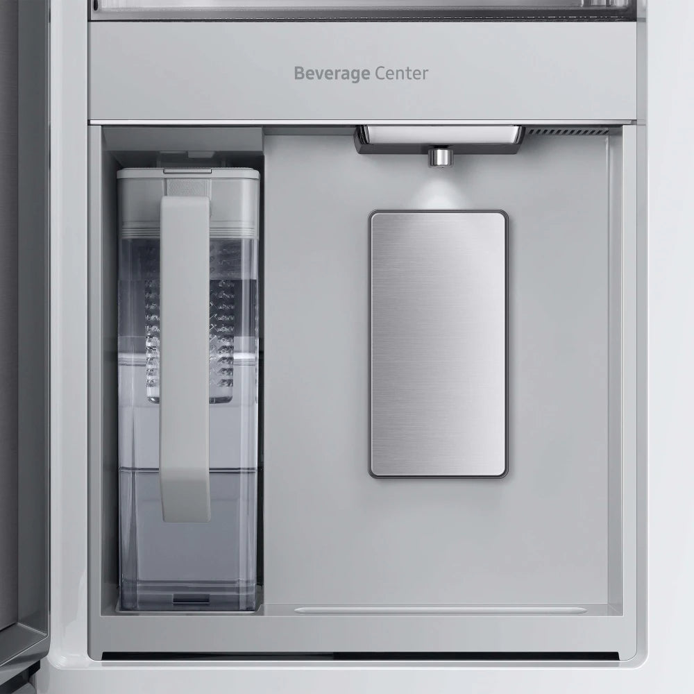 Bespoke 4-Door French Door Refrigerator (29 cu. ft.) with Beverage Center™ in Stainless Steel
